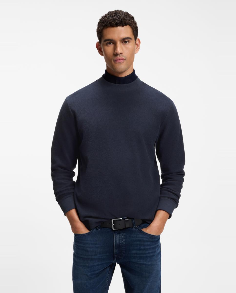 Camiseta de hombre - Boss - Azul marino Azul marino-1