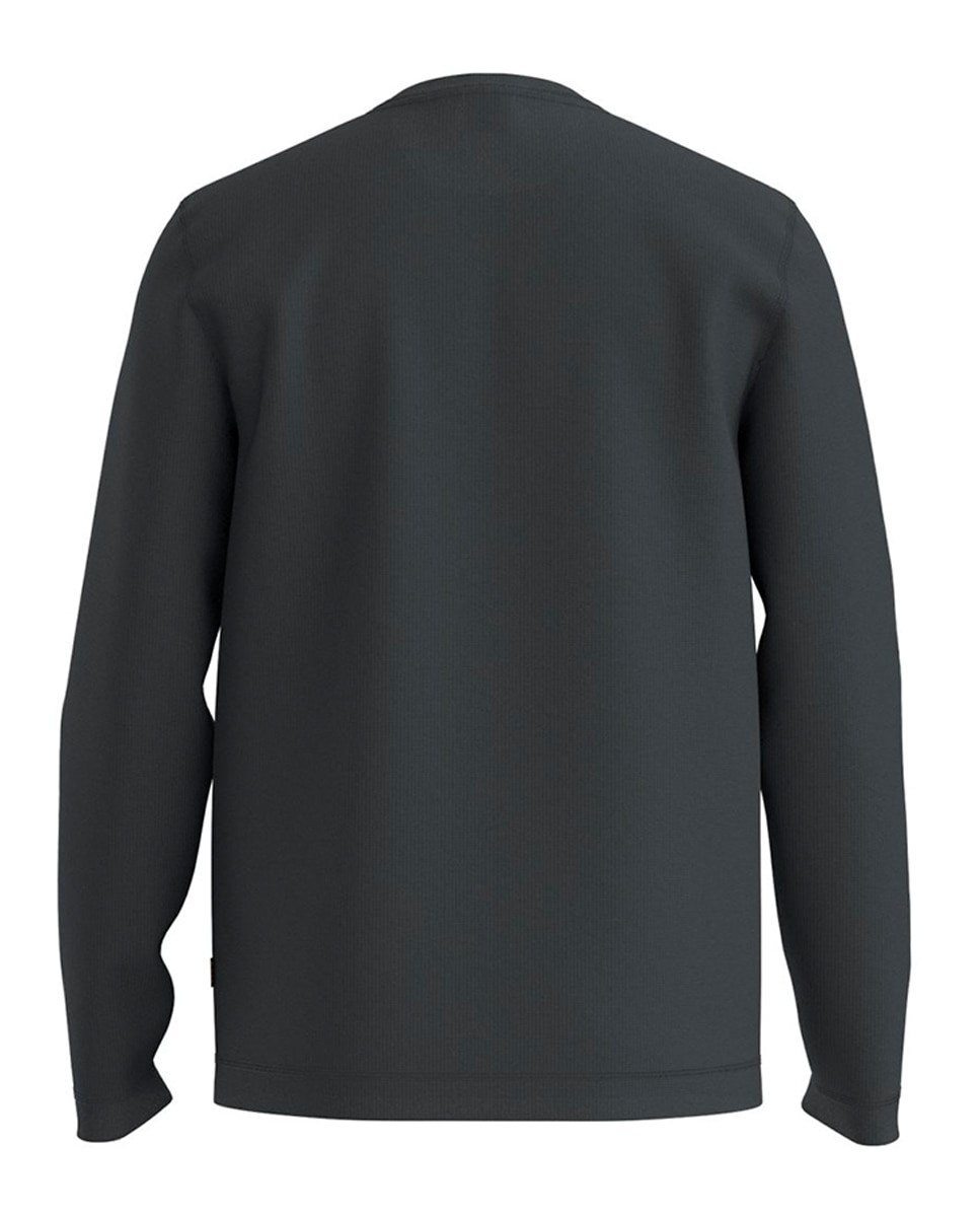 Camisola com Manga Comprida Cinzento-5