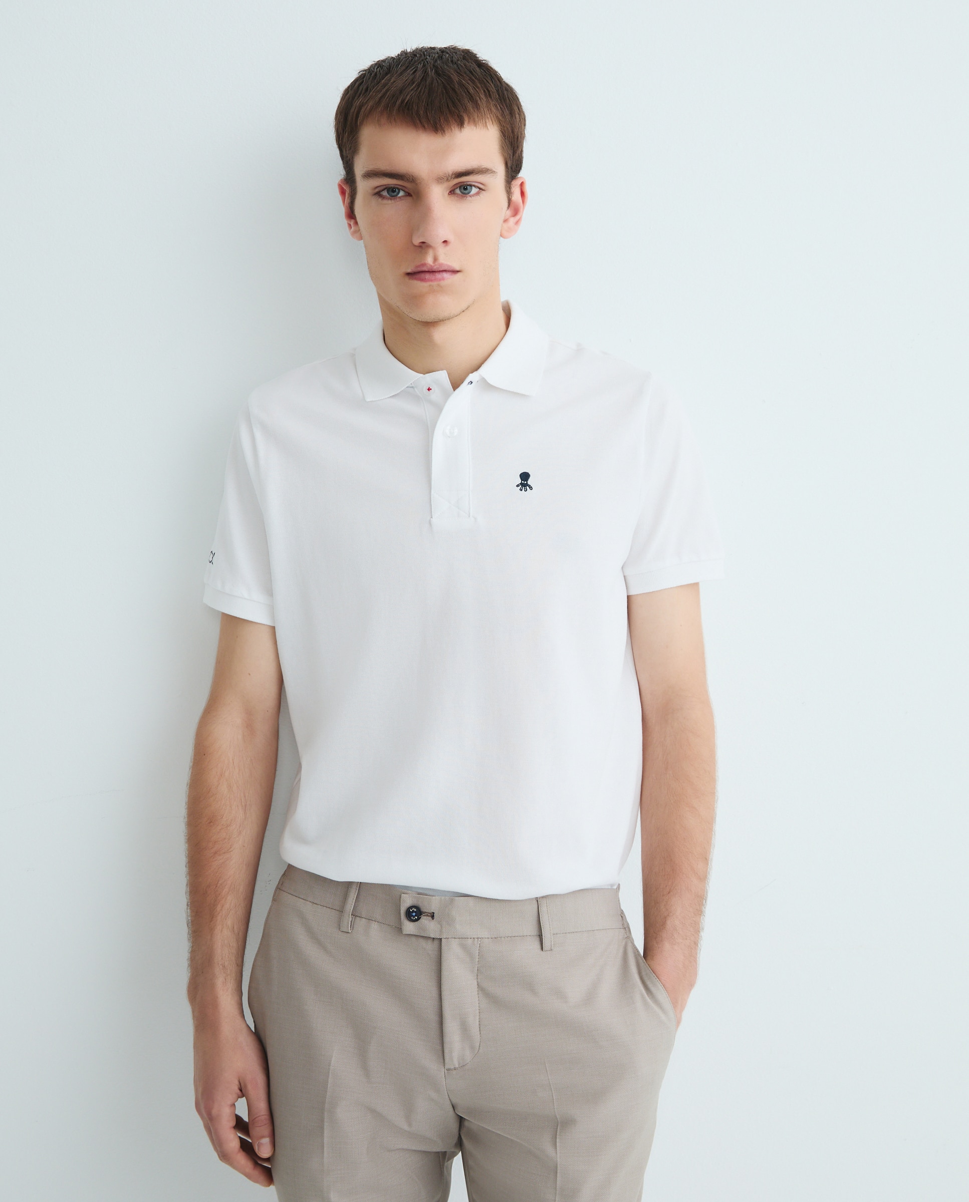 Imagem 0 de Polo Piqué Liso com Manga Curta