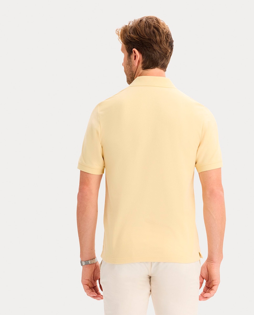 Polo de hombre manga corta y tecnología Coolmax - Dockers - Amarillo Amarillo-2