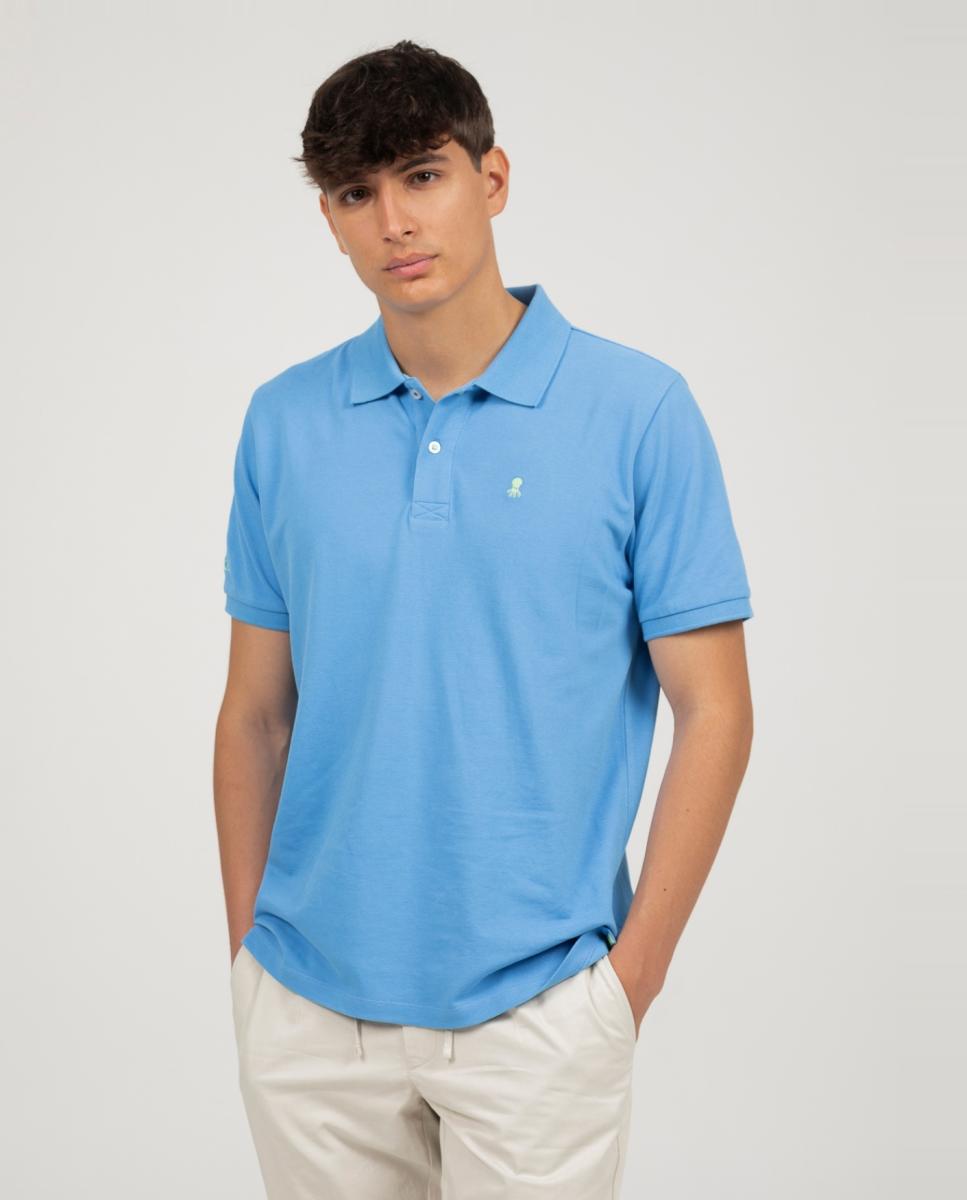 Polo hombre - El Pulpo - Azul Azul-2