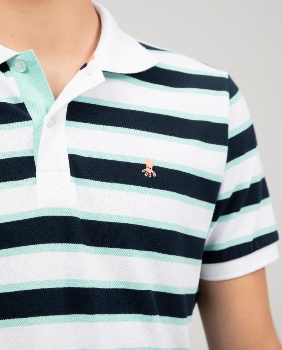 Polo hombre - El Pulpo - Azul marino Azul marino-3