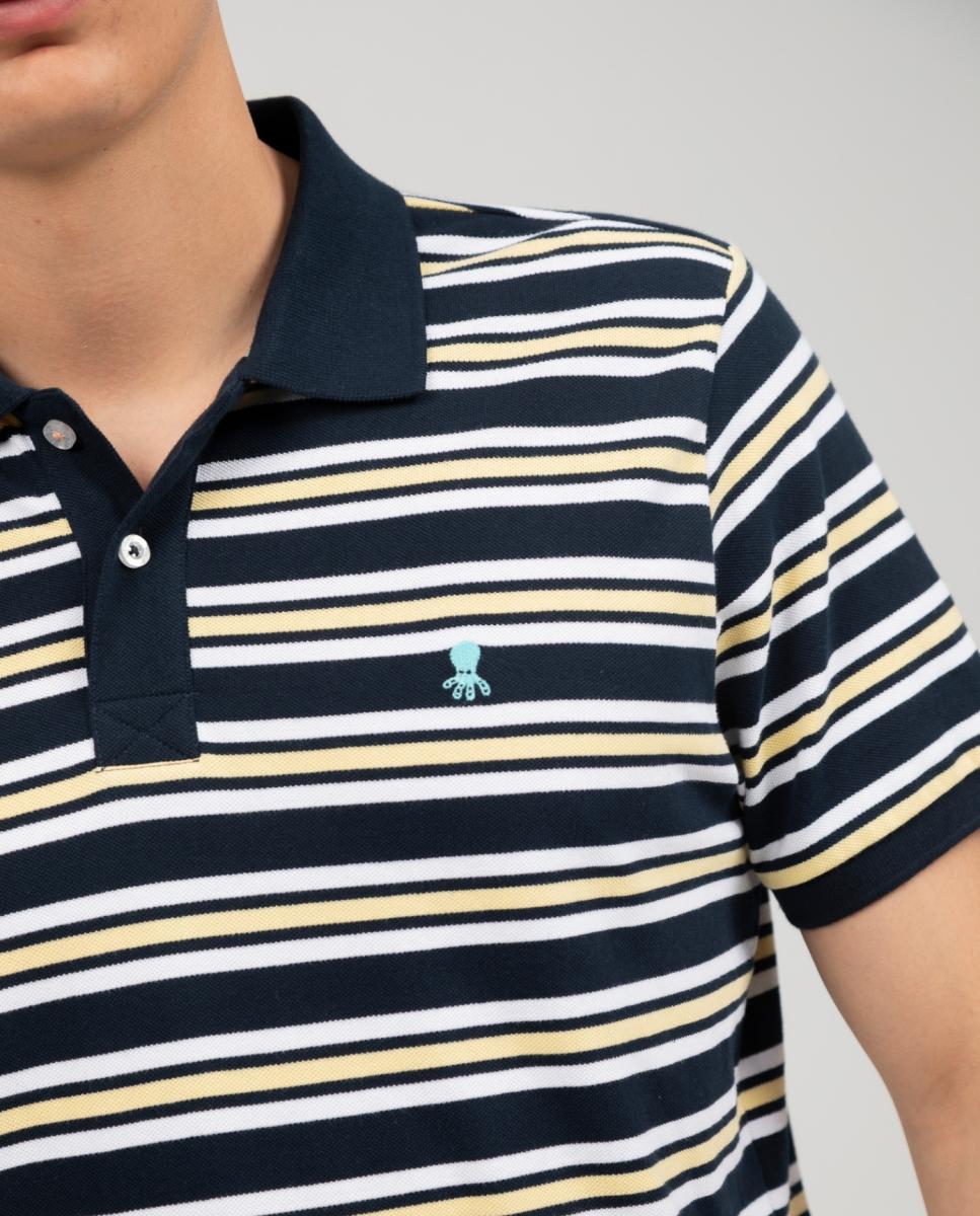 Polo hombre - El Pulpo - Azul marino Azul marino-3