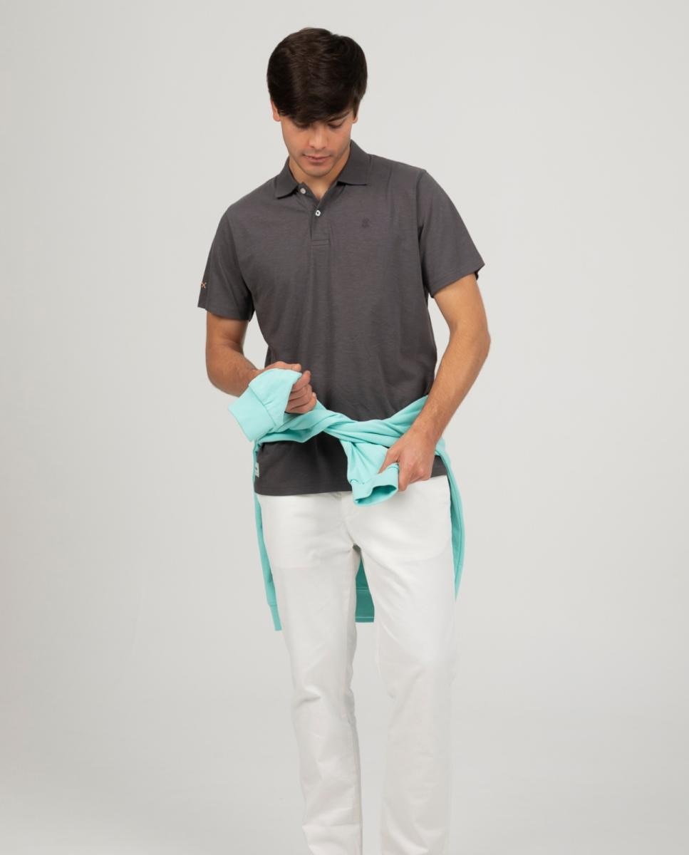 Imagen 0 de Polo hombre Gris oscuro