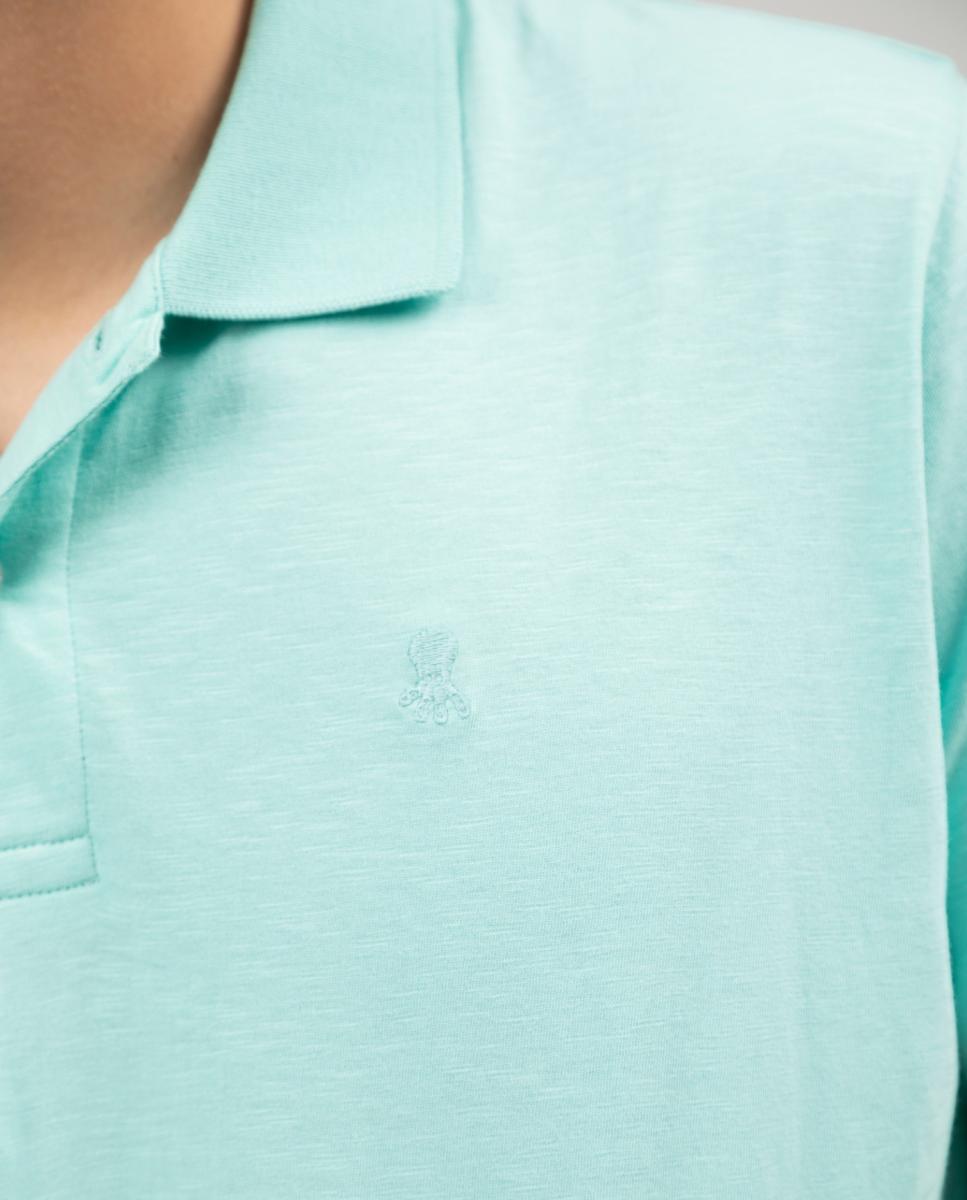 Polo hombre - El Pulpo - Verde Agua Verde Agua-4