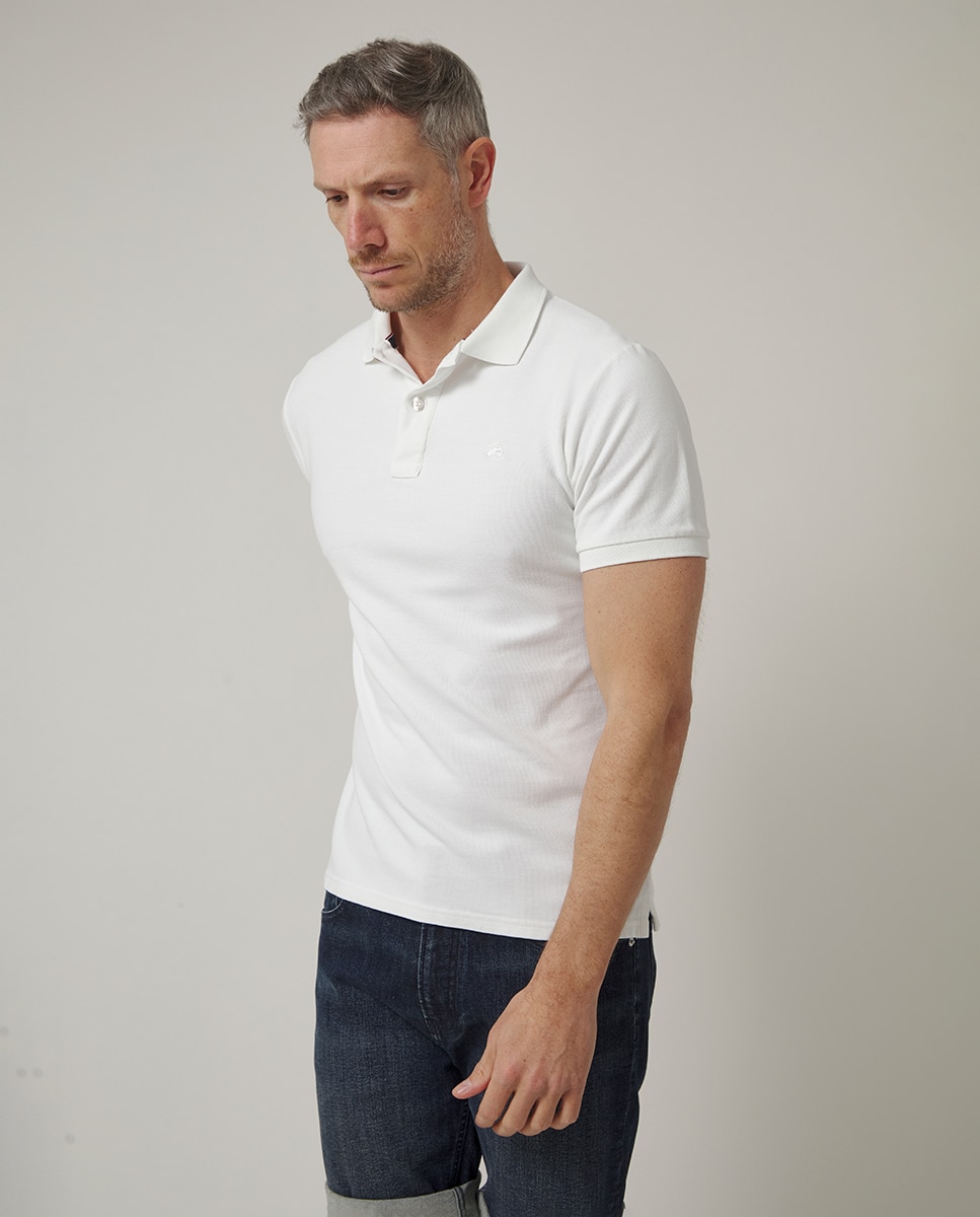 Imagem 0 de Polo de Manga Curta com Logótipo Bordado