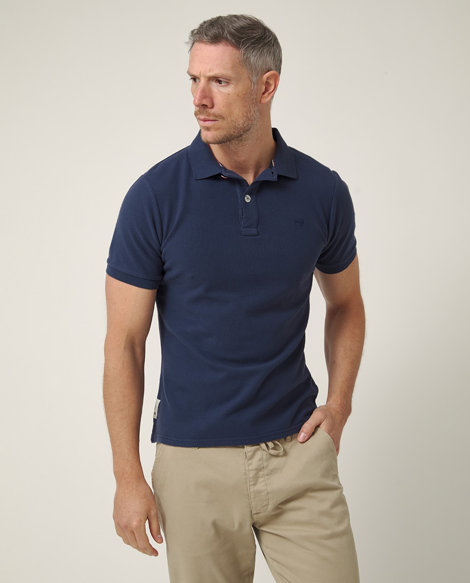 Imagem 0 de Polo de Manga Curta com Logótipo Bordado