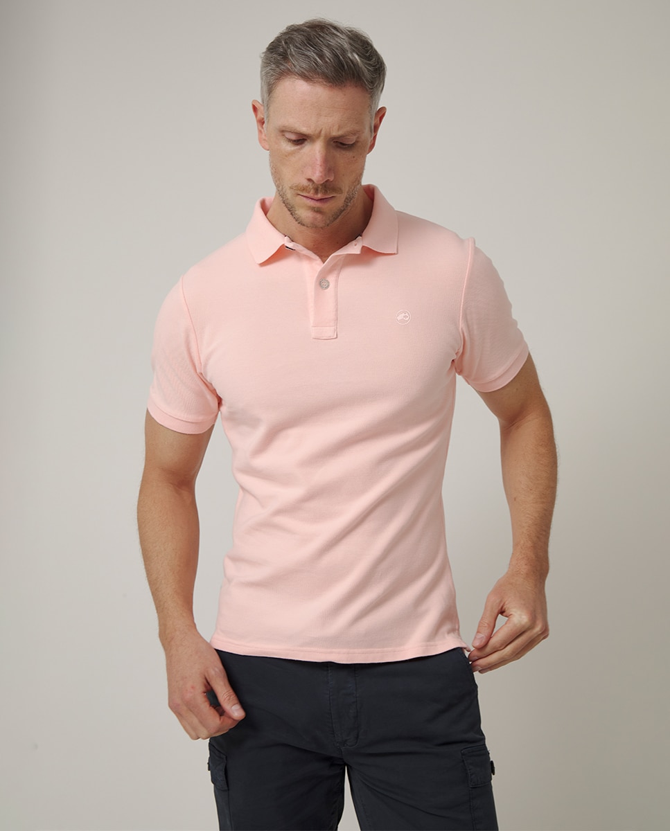 Imagem 0 de Polo de Manga Curta com Logótipo Bordado