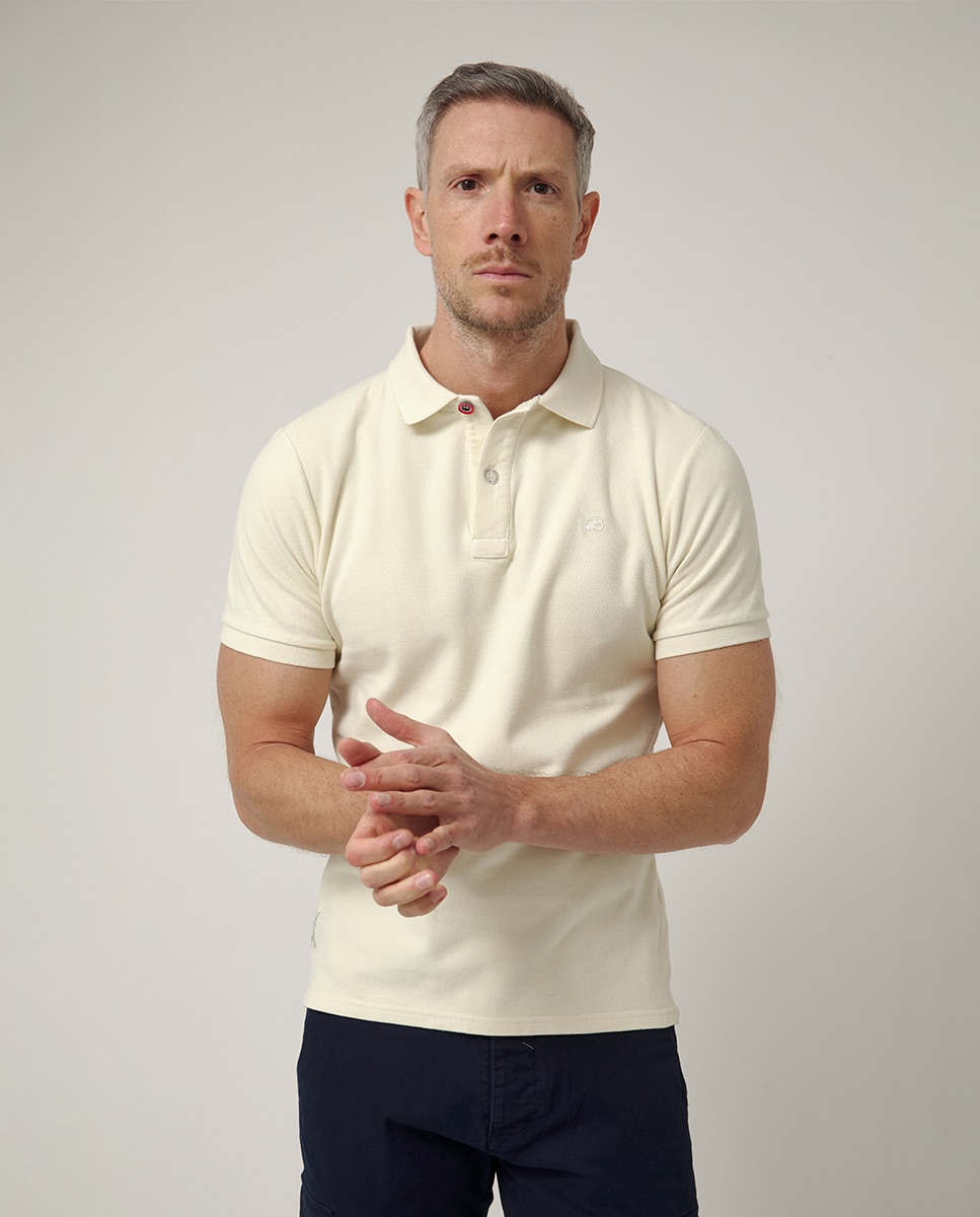 Imagem 0 de Polo de Manga Curta com Logótipo Bordado