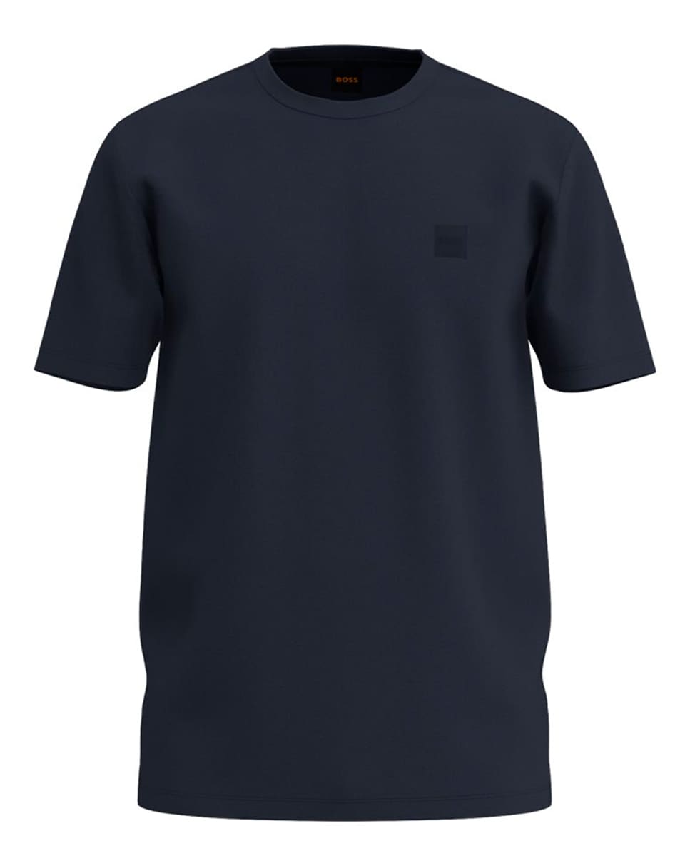 T-shirt de Manga Curta Azul-marinho-4