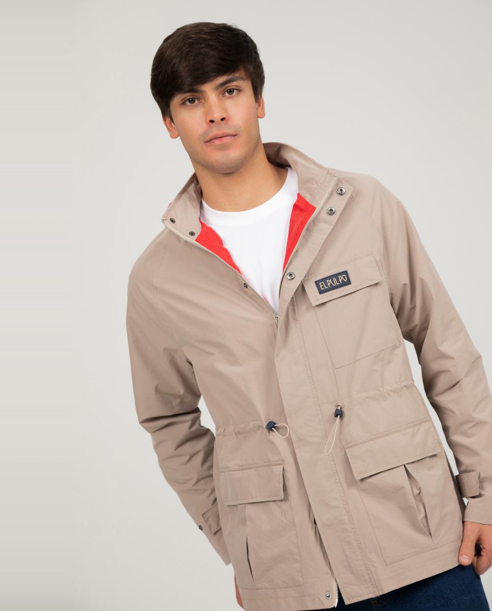 El Pulpo - Parka hombre.