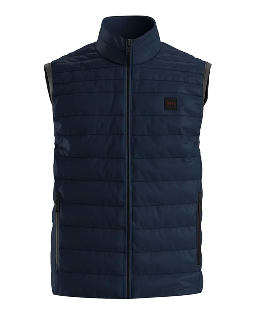 Colete de homem Azul-2