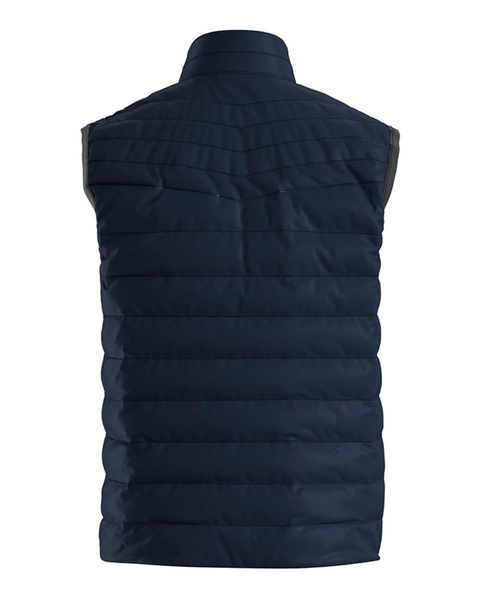 Colete de homem Azul-3