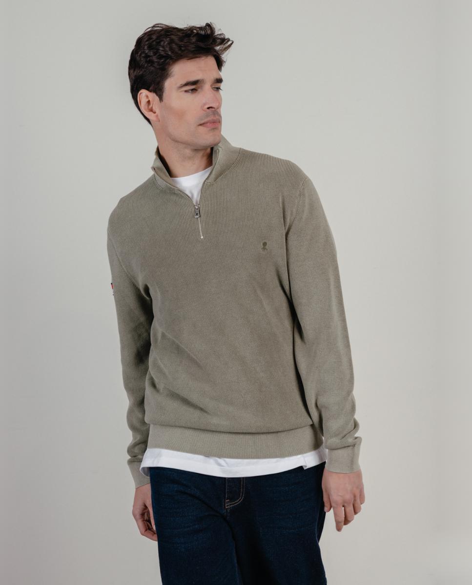 Camisola de Malha Verde-militar-3