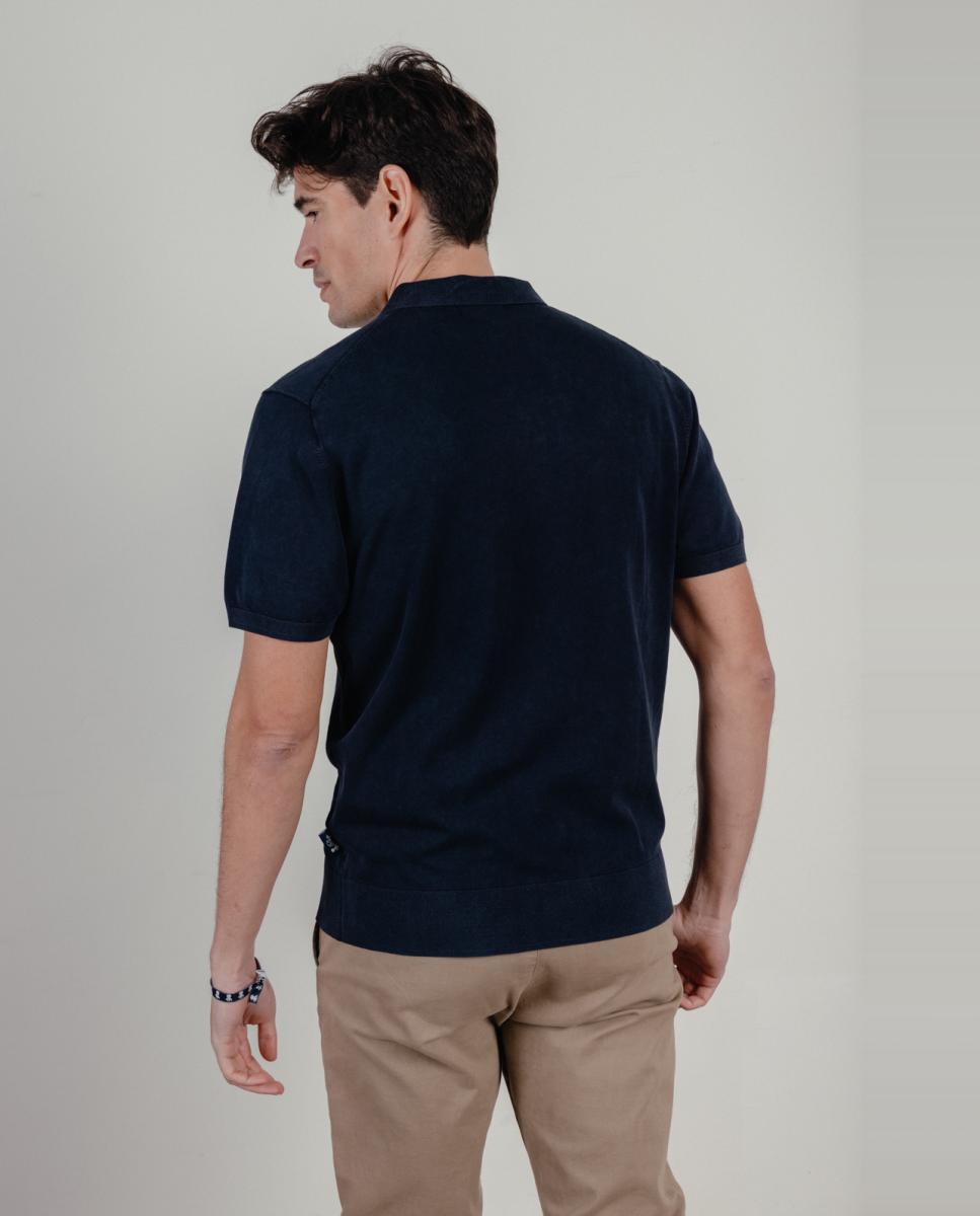 Camisola de Malha Azul-marinho-2
