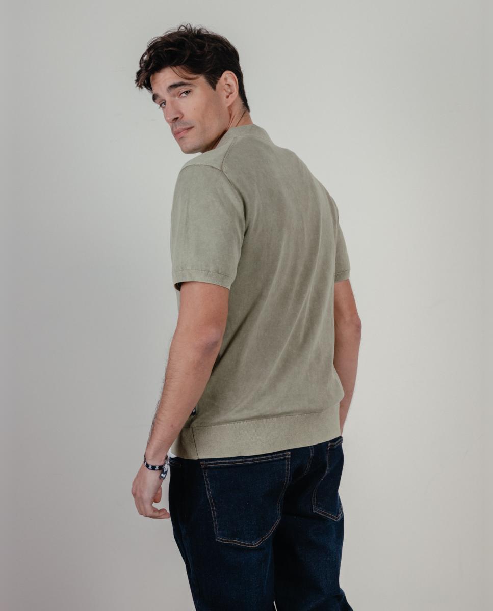 Camisola de Malha Verde-2