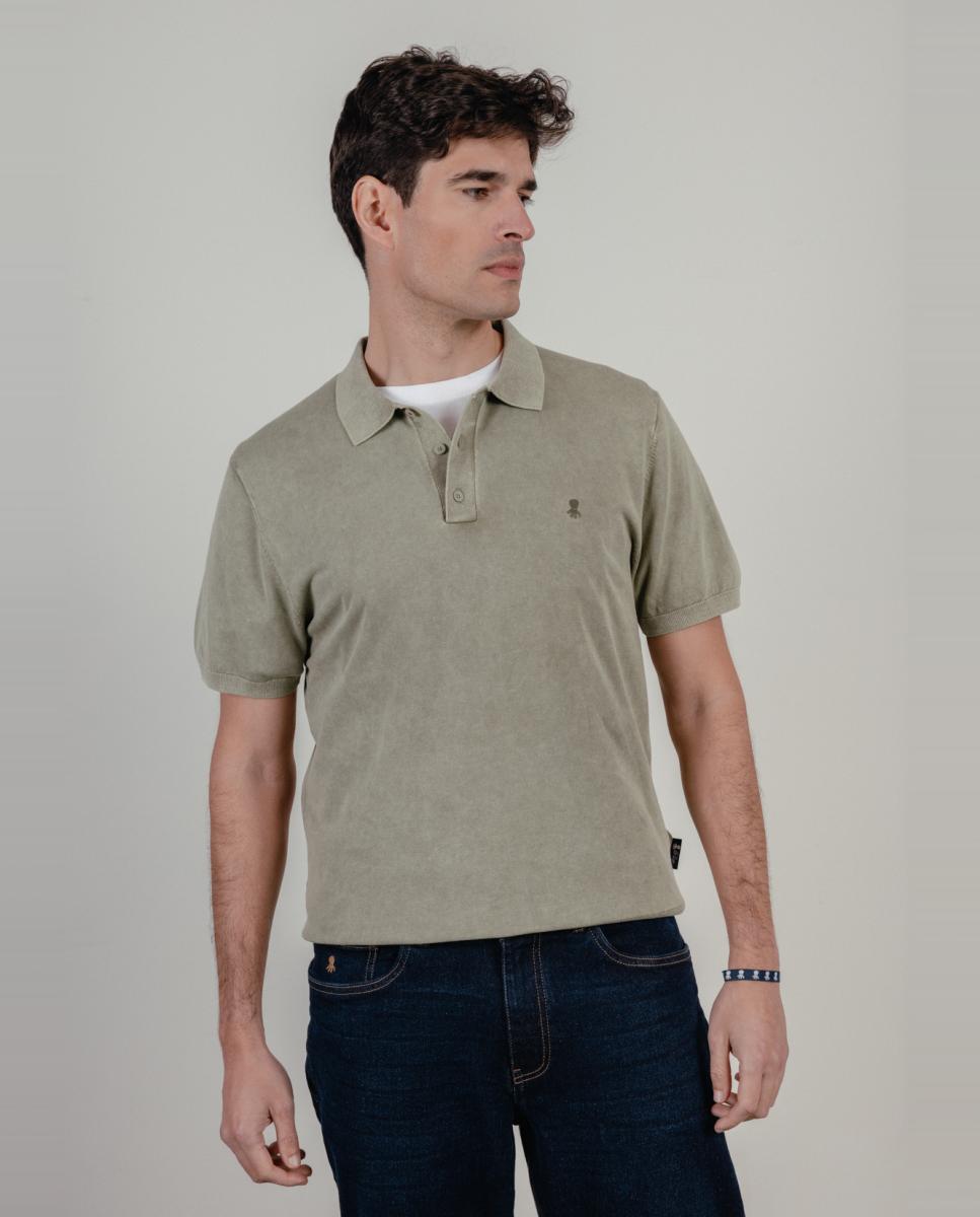 Camisola de Malha Verde-6