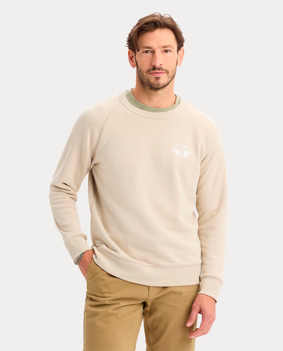 Imagem 0 de Sweatshirt de Manga Comprida e Decote Redondo com Logótipo
