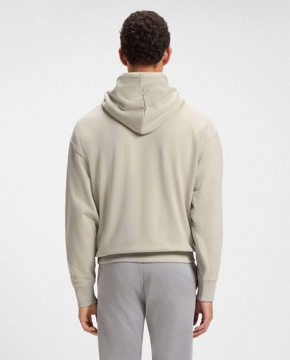 Sweatshirt de Manga Comprida Bege-2