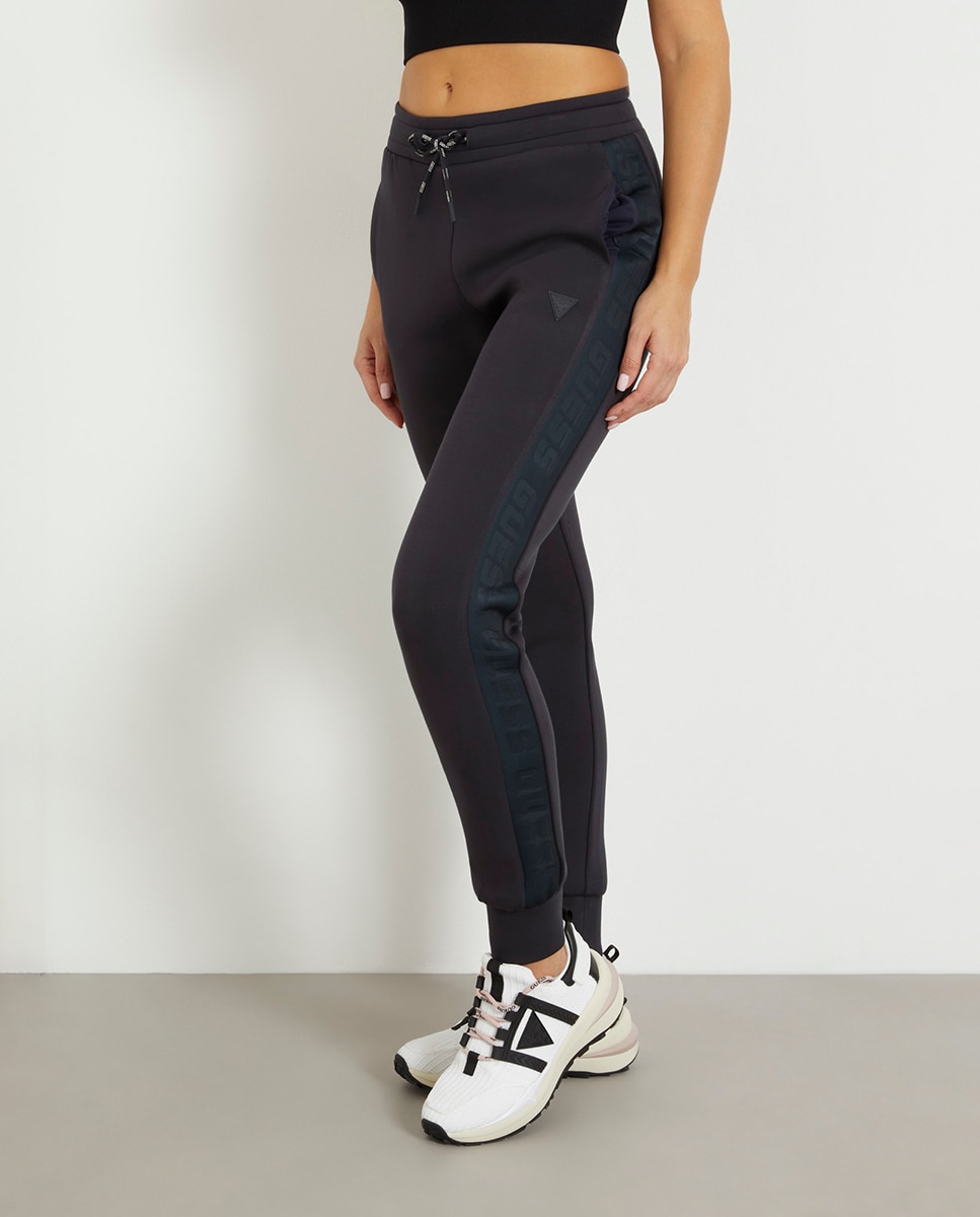 Pantalón jogger de mujer - Guess - Gris oscuro Gris oscuro-2