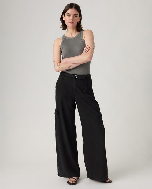 Imagen 0 de Pantalón recto de mujer Baggy Dad Cargo™