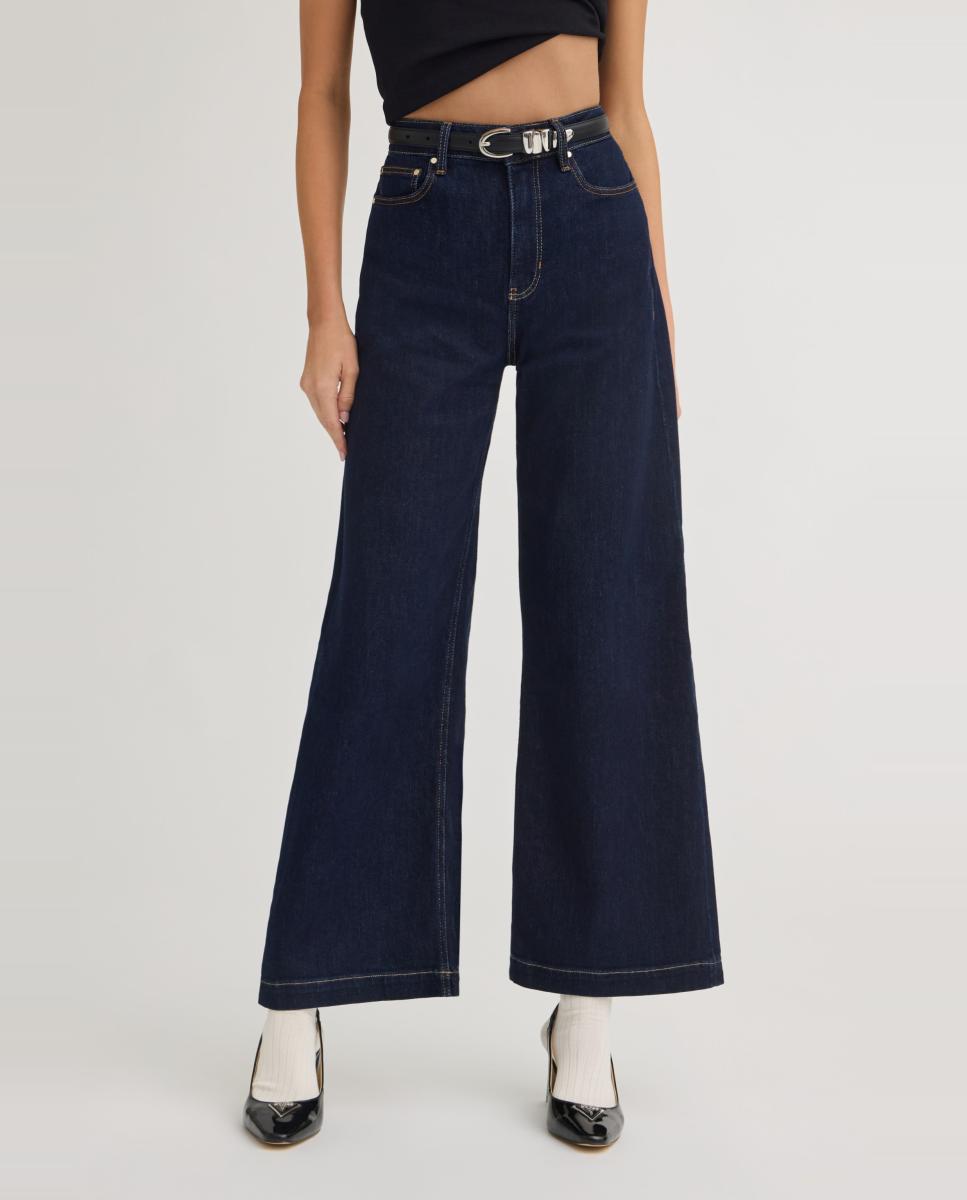 Denim largo de mujer - Guess - Azul índigo Azul índigo-2