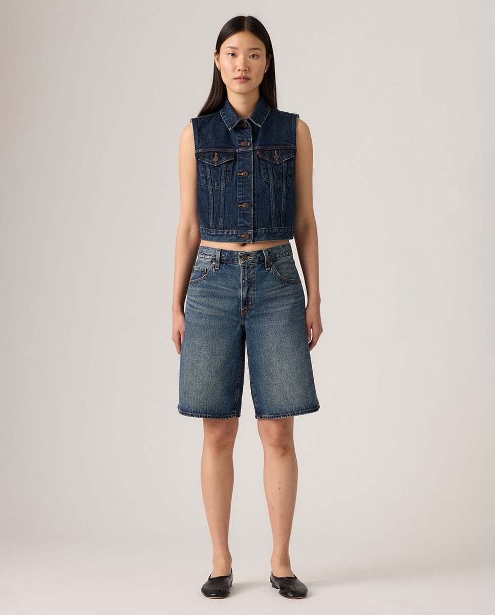 Imagem 0 de Calções de Ganga Baggy Dad Jort™