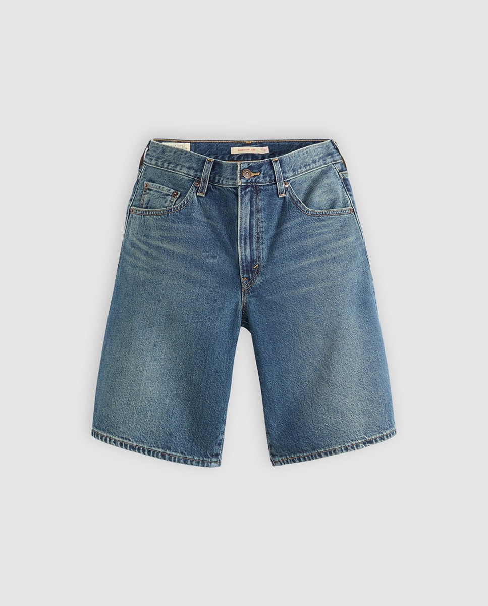 Calções de Ganga Baggy Dad Jort™ Azul-marinho-6