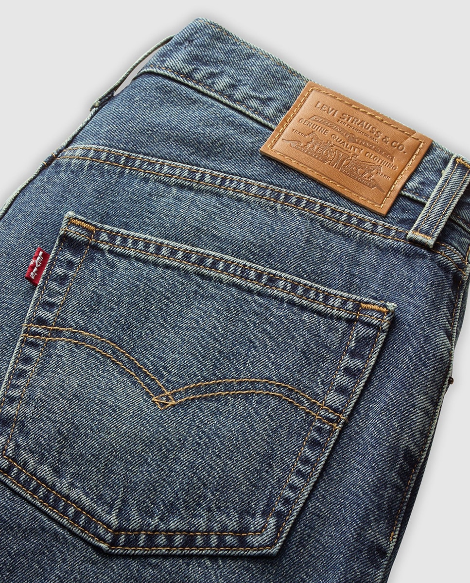 Calções de Ganga Baggy Dad Jort™ Azul-marinho-7