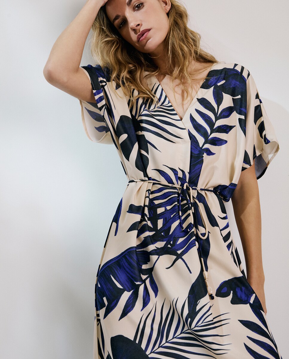 Vestido midi manga corta · Vero Moda · El Corte Inglés