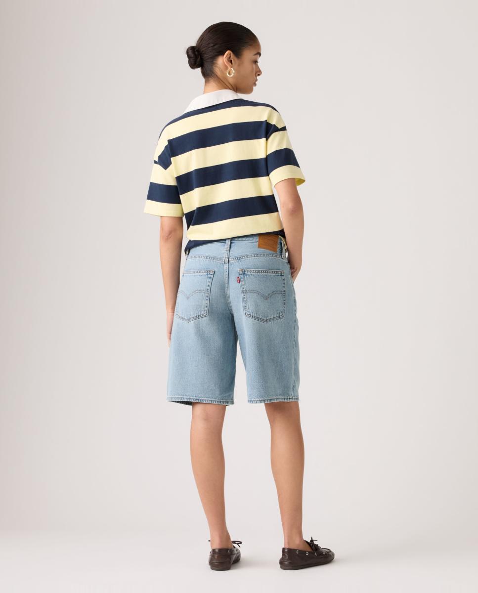 Calções de Ganga Baggy Dad Jort™ Azul-claro-2