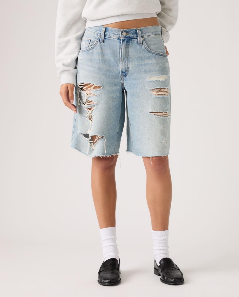 Calções de Ganga Super Baggy Jort™ Azul-claro-3