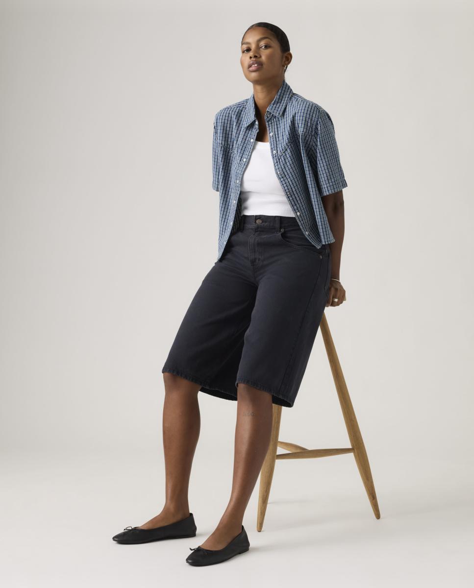 Calções de Ganga Super Baggy Jort™ Preto-3