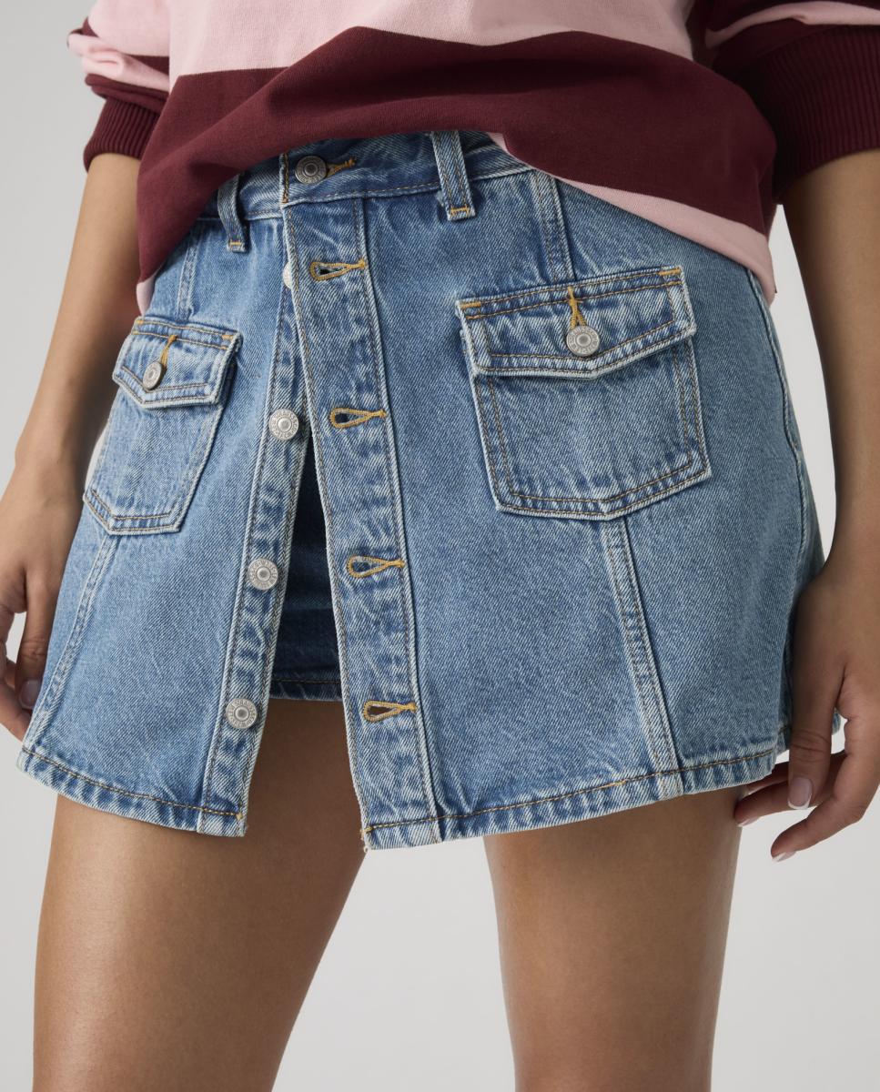 Calções de Ganga Skort™ Azul-claro-4