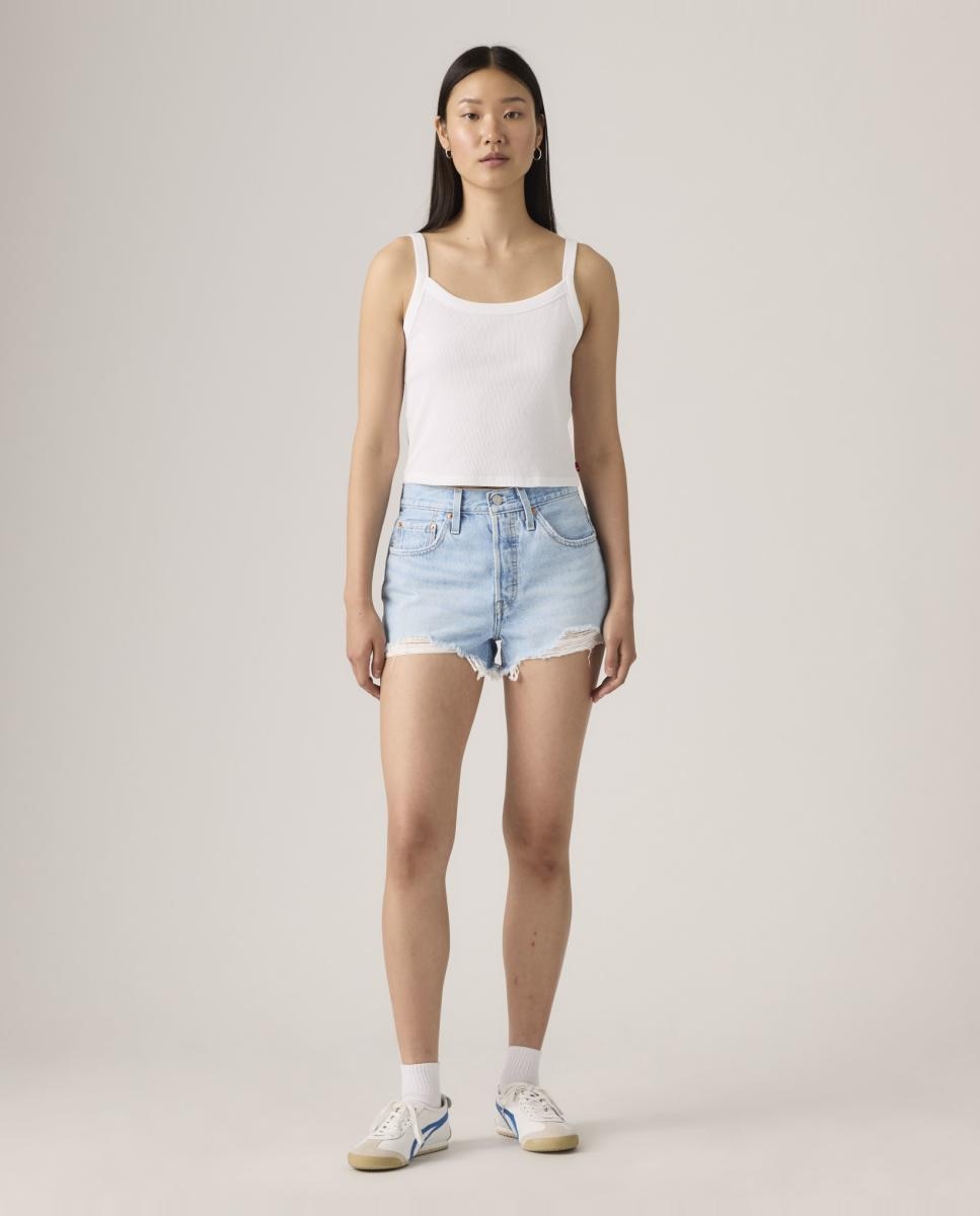 Imagem 0 de Calções de Ganga 501® Original com Cintura Média