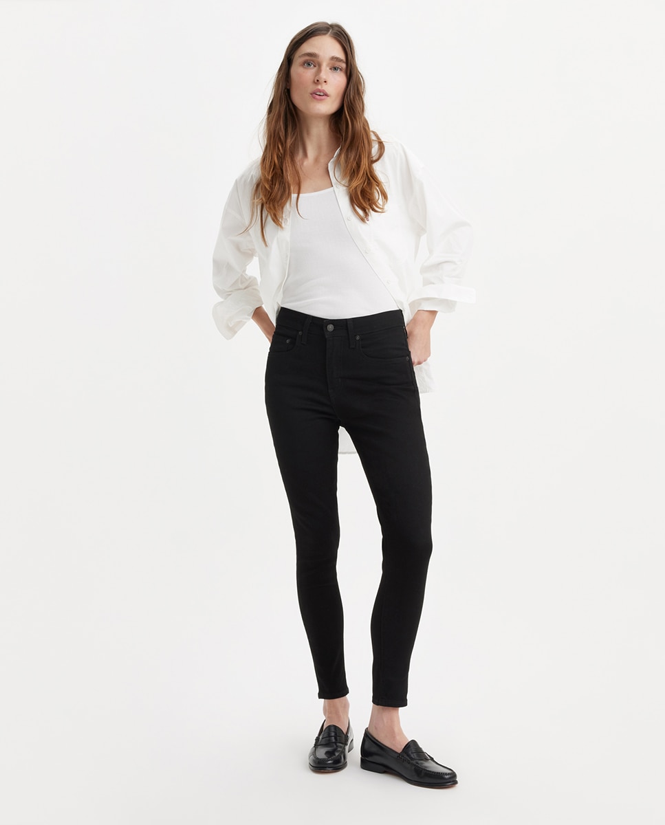 Jeans 721™ High Rise Skinny Preto-1