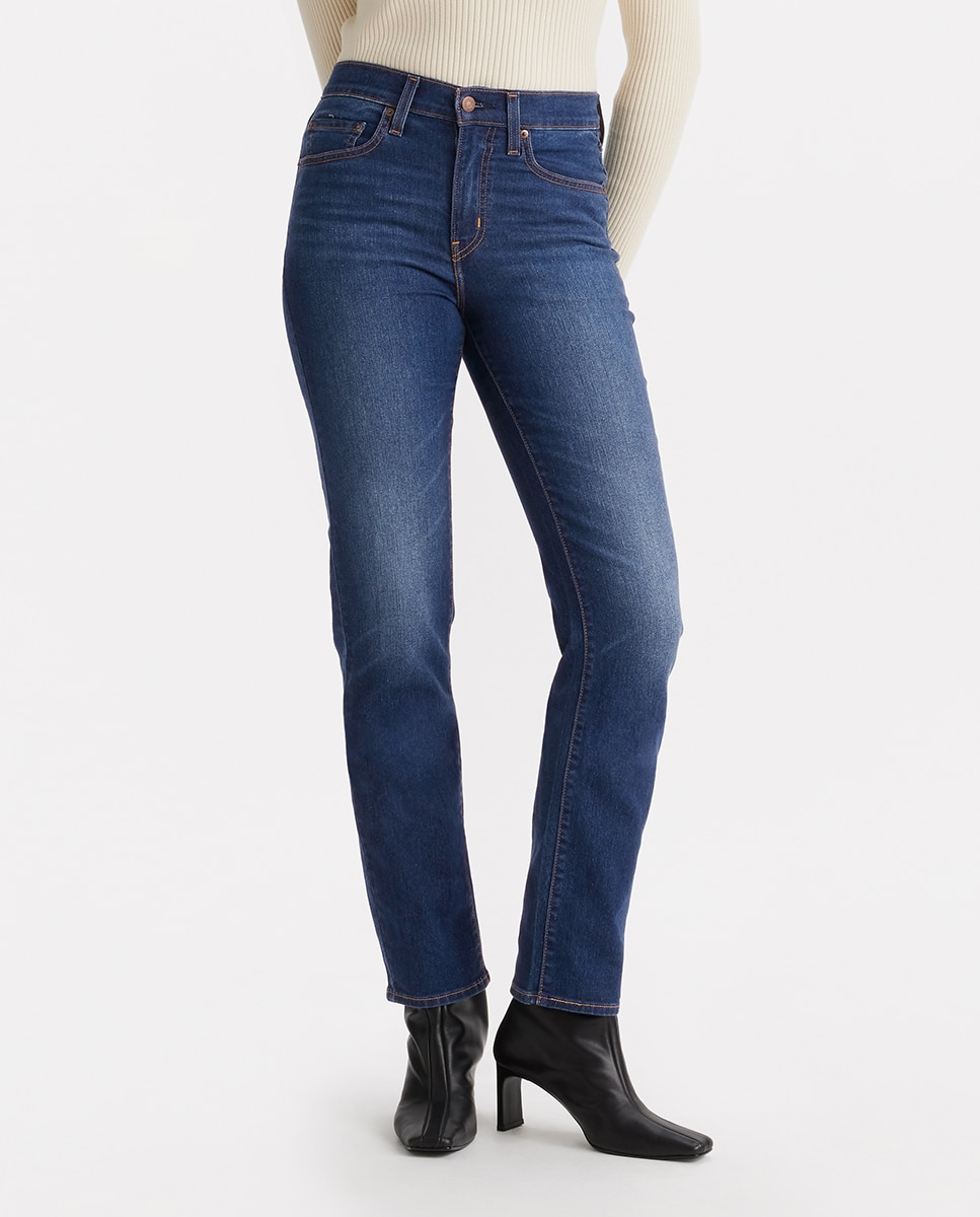 Jeans 724? High Rise Straight Azul-índigo-2