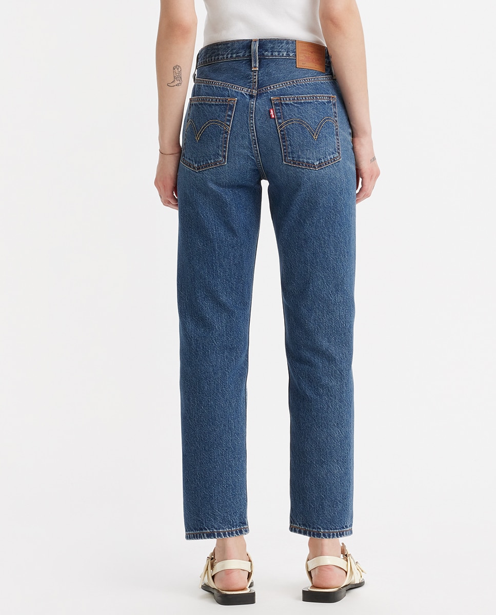 Jeans 501® Crop Azul-índigo-3