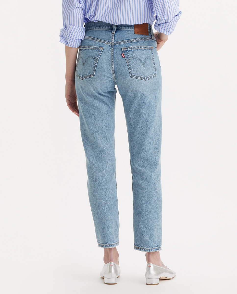 Jeans 501® Crop Azul-3