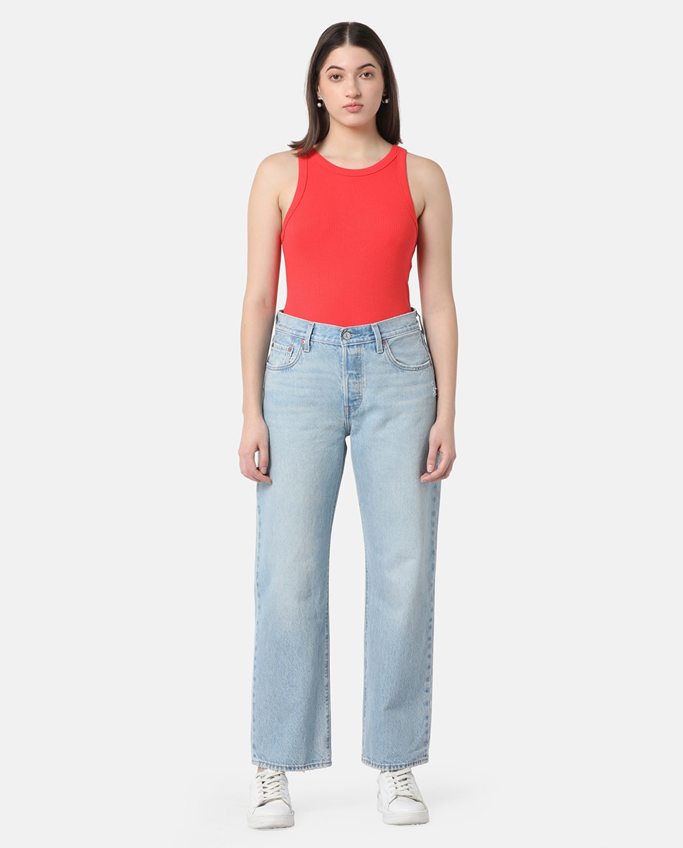 Jeans 501® 90s Ankle Azul-claro-1