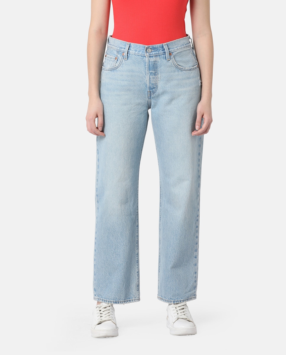 Jeans 501® 90s Ankle Azul-claro-2