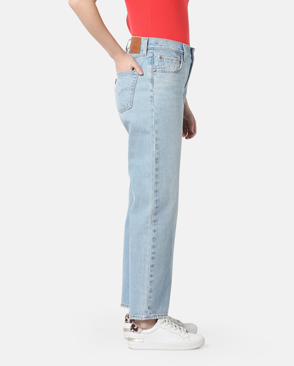 Jeans 501® 90s Ankle Azul-claro-4