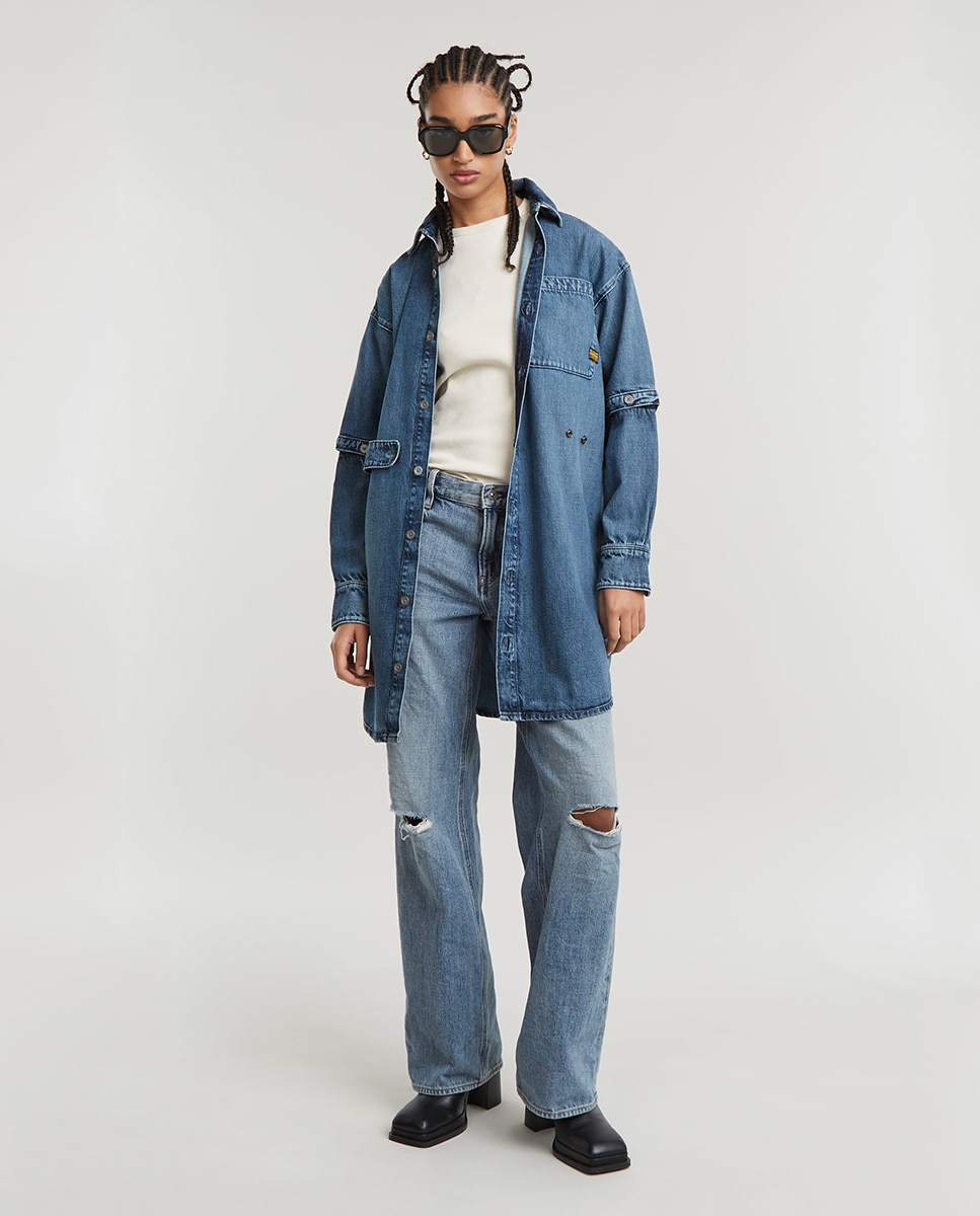 Imagem 0 de Jeans Judee de Corte Folgado e Cintura Baixa