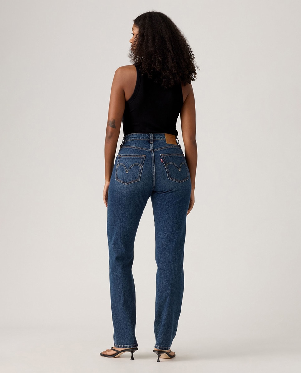 Jeans Straight 501® Curve Azul-marinho-2