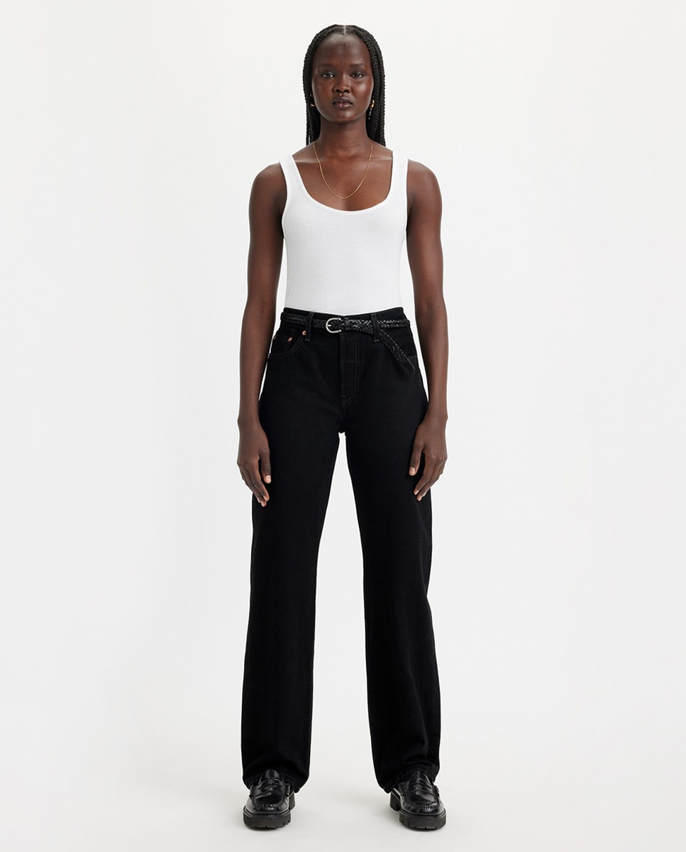 Jeans Straight 501® 90s Preto-1