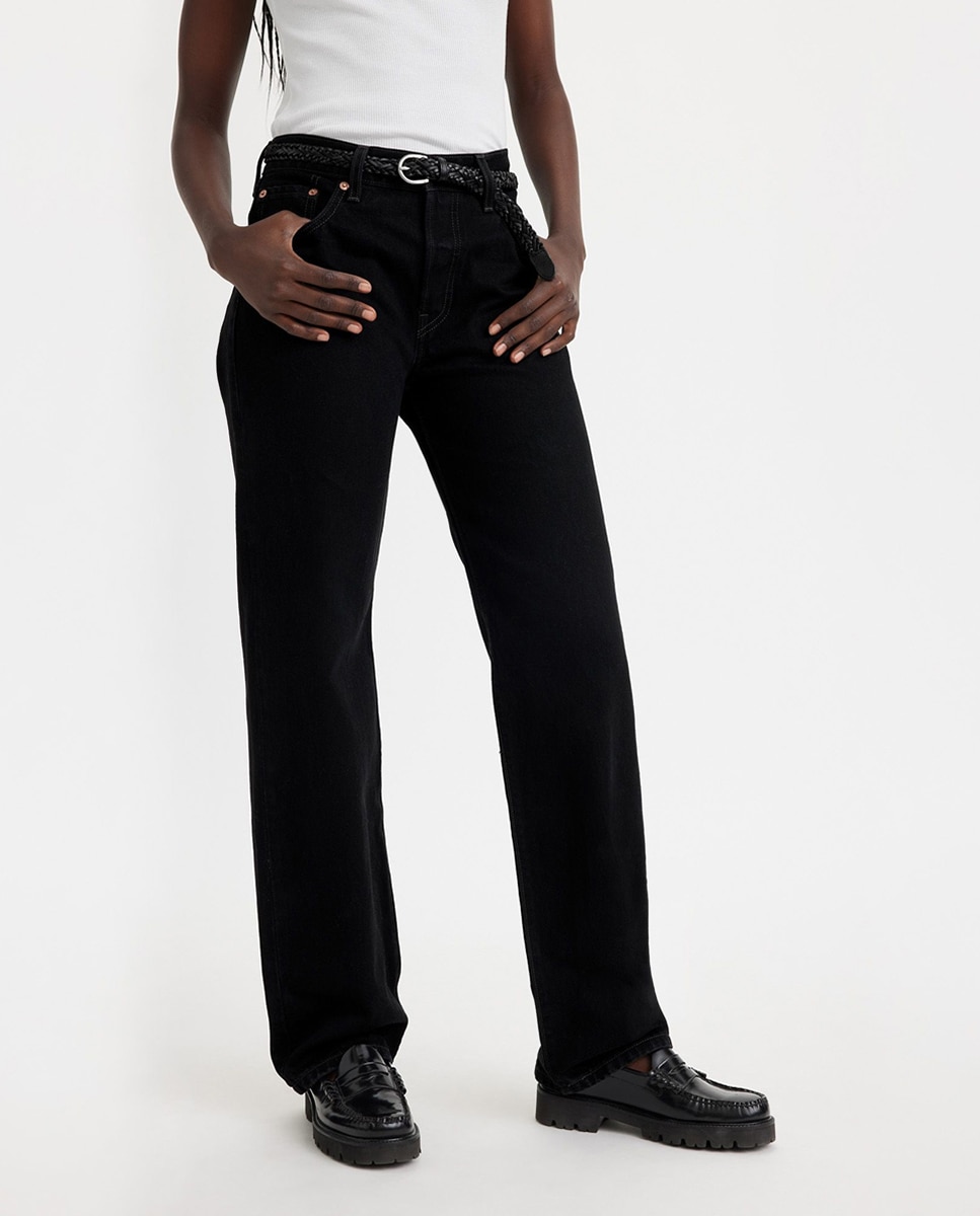 Jeans Straight 501® 90s Preto-3