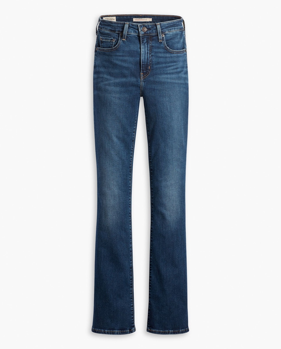 Jeans à Boca de Sino 725™ High Rise Bootcut de Cintura Subida Azul-marinho-6