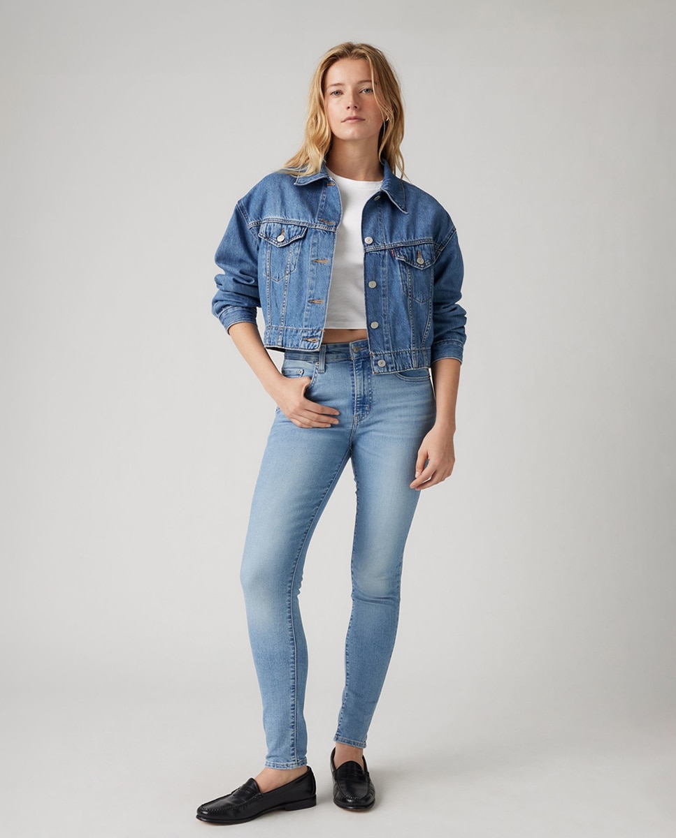 Imagem 0 de Jeans Skinny 721™ High Rise Skinny de Cintura Subida