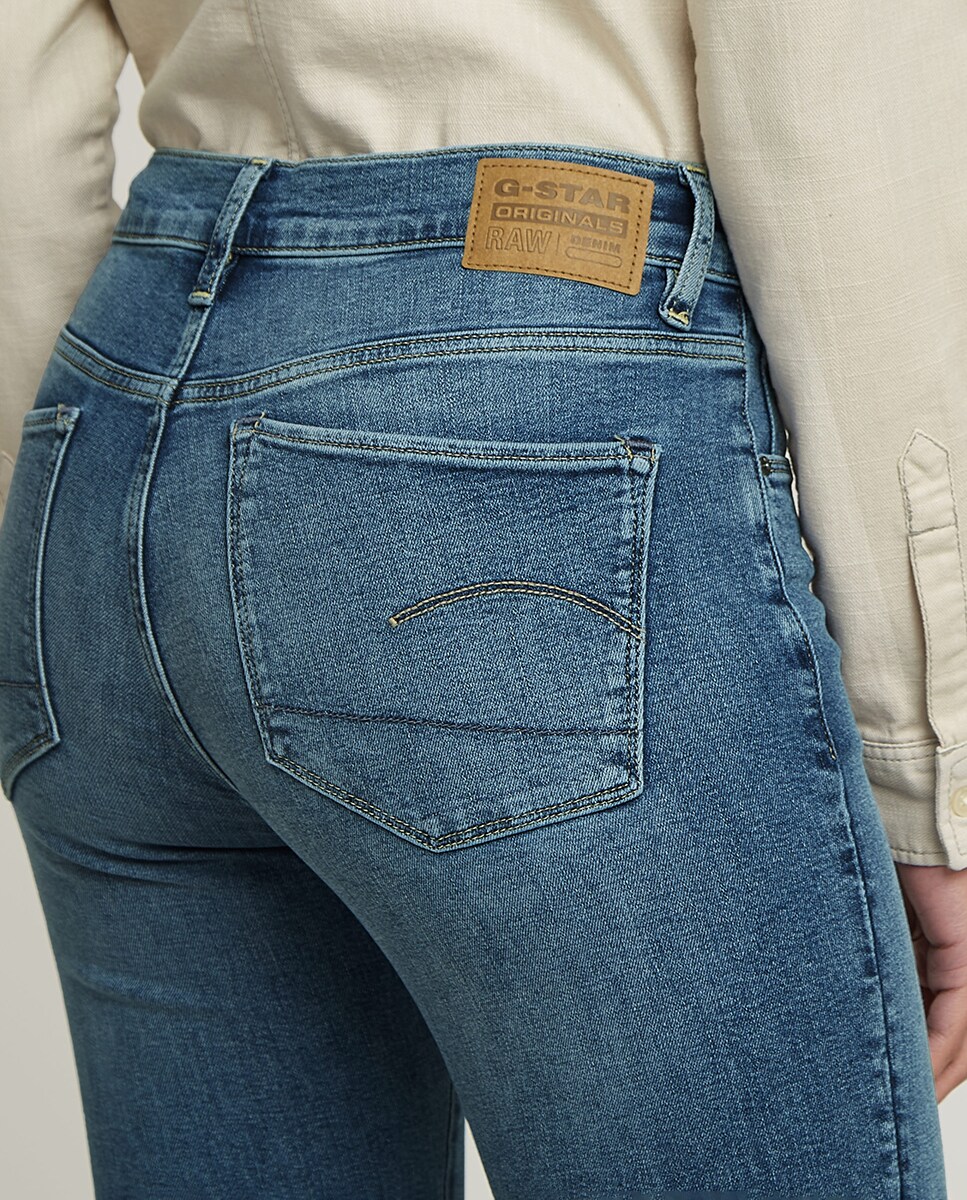 Jeans 3301 Inspiradas no Oeste Azul-5