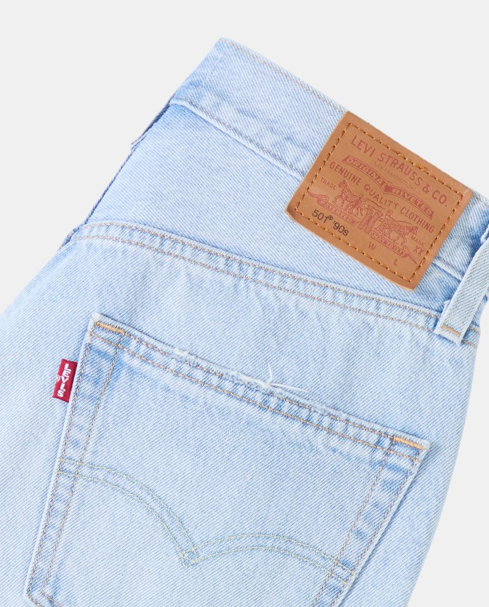 Jeans Straight 501® 90s Azul-claro-8